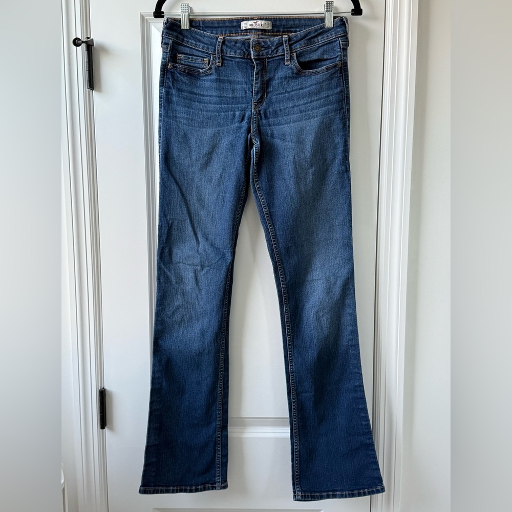 Hollister Dark Blue Flare Jeans